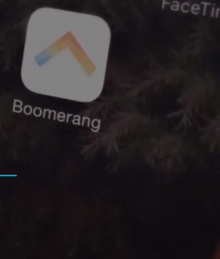 האפליקציה Boomerang לאנדרויד