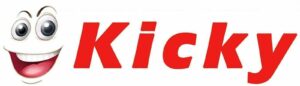 לוגו עם סלוגן - Kicky - קנו חכם
