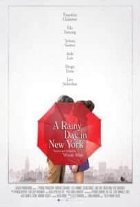 יום גשום בניו יורק כרזת הסרט