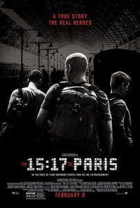 רכבת 1517 לפריז כרזת הסרט