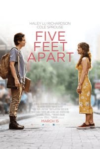 Five Feet Apart כרזת הסרט