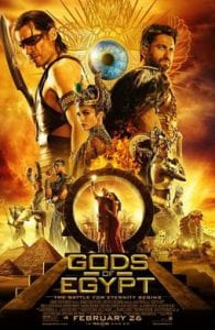 Gods of Egypt כרזת הסרט