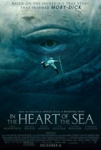 In the Heart of the Sea כרזת הסרט