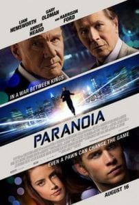 Paranoia כרזת הסרט
