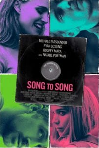 Song to Song כרזת הסרט