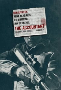 The Accountant כרזת הסרט