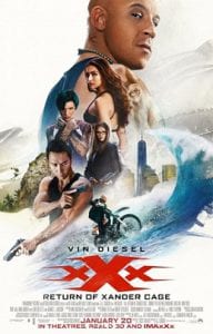 XXX - Return of Xander Cage כרזת הסרט