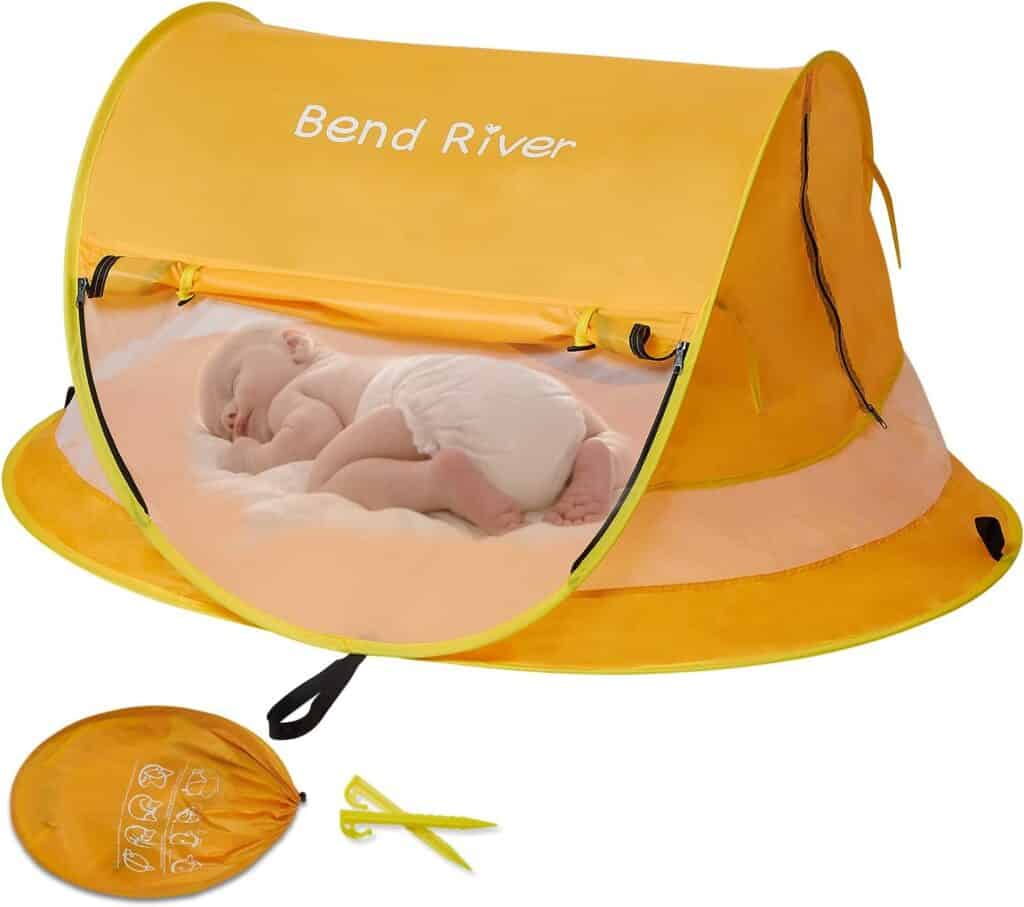 Bend River Large Baby Tent, Portable Baby Travel Bed