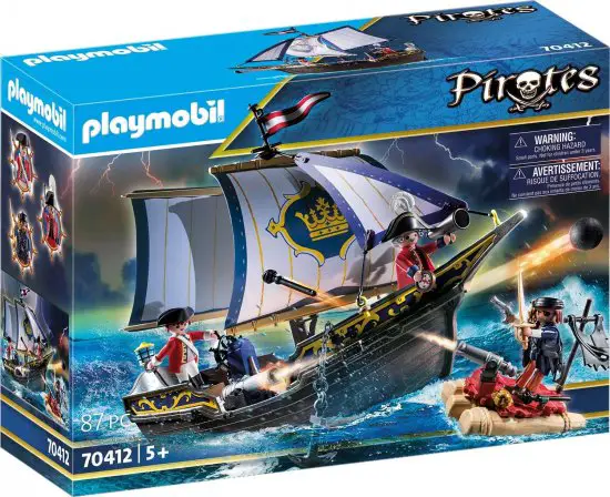 ספינת חיילים בריטים 70412 Playmobil Pirates